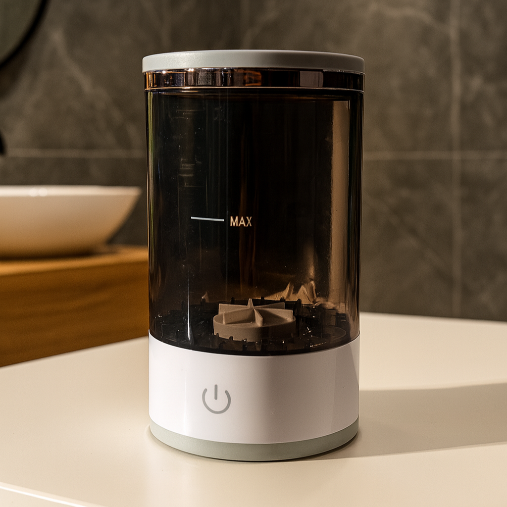 Limpador de pincéis automático